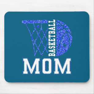 Basketbalmoeder Speldag Basketbal Seizoen Mama Blu Muismat