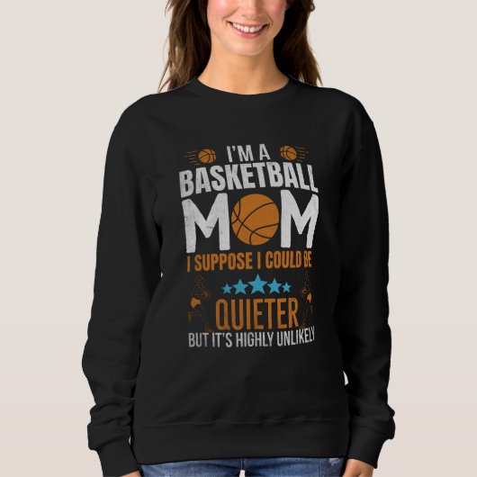 Basketbalmoeder Trui (Voorkant)