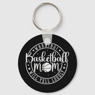 Basketbalmoeder Zal Hard Schreeuwen  Sleutelhanger