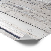 Basketbalnet op het bijtende gebouw poster (Hoek)