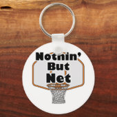 basketbalnet zonder bord sleutelhanger (Voorkant)