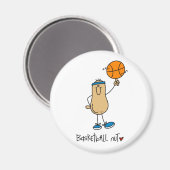 Basketbalnoot Magneet (Voorkant / Achterkant)