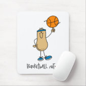 Basketbalnoot Muismat (Met muis)