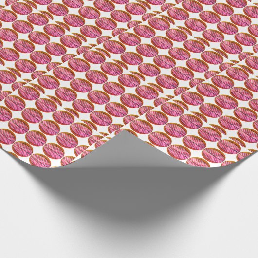 Basketbalontwerp Cadeaupapier (Hoek)