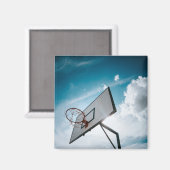  Basketbalontwerp Magneet (Voorkant / Achterkant)