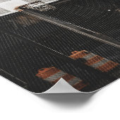  Basketbalontwerp Poster (Hoek)