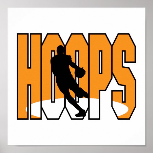 basketbalontwerp poster (Voorkant)