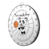 Basketbalpanda Dartbord (Voorkant Rechts)