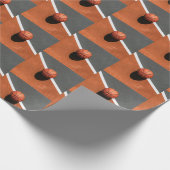 basketbalpapier cadeaupapier (Hoek)