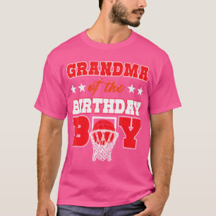 Basketbalpartij Oma van de Verjaardagsjongen Balle T-shirt
