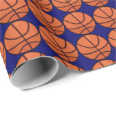 Basketbalpatroon, aangepast cadeaupapier (Rol Hoek)