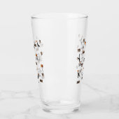 Basketbalpatroon afspelen, glas (Links)