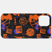 Basketbalpatroon Case-Mate iPhone Case (Achterkant (horizontaal))