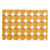 Basketbalpatroon Gepersonaliseerd Uniek Kinder Sin Kussensloop (Achterkant)