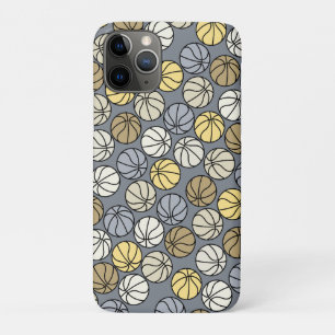 Basketbalpatroon Grijze Tanktop Case-Mate iPhone Case