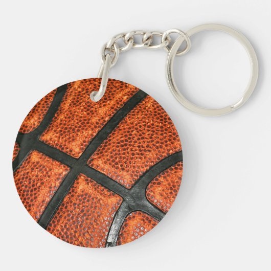 Basketbalpatroon Sleutelhanger (Achterkant)