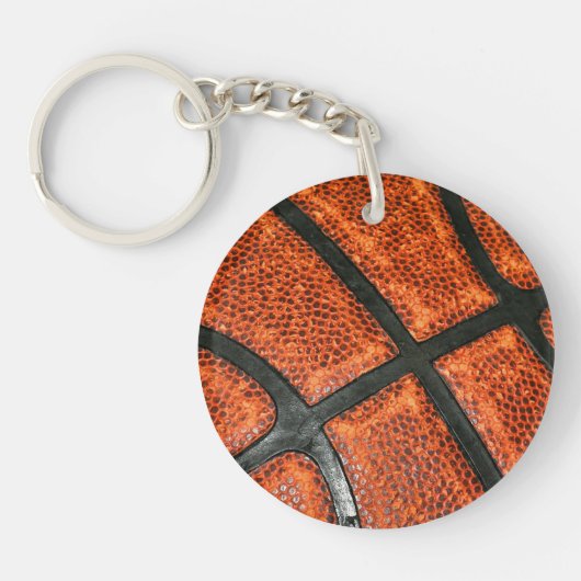 Basketbalpatroon Sleutelhanger (Voorkant)