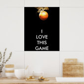 Basketbalposter - Panoramische basketbalposters Poster (Keuken)