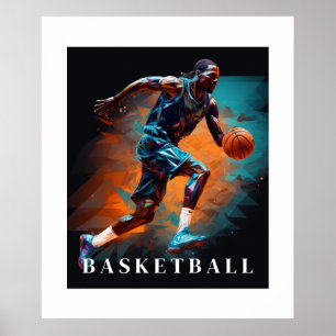 Basketbalposter Poster