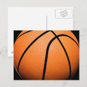 Basketbalproducten Briefkaart (Voorkant / Achterkant)