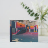 Basketbalring Briefkaart (Staand voorkant)