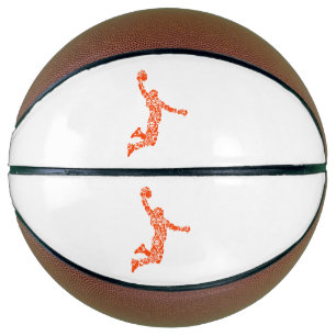 Basketbalringen Symbool Slam Sprong Tijd Basketbal