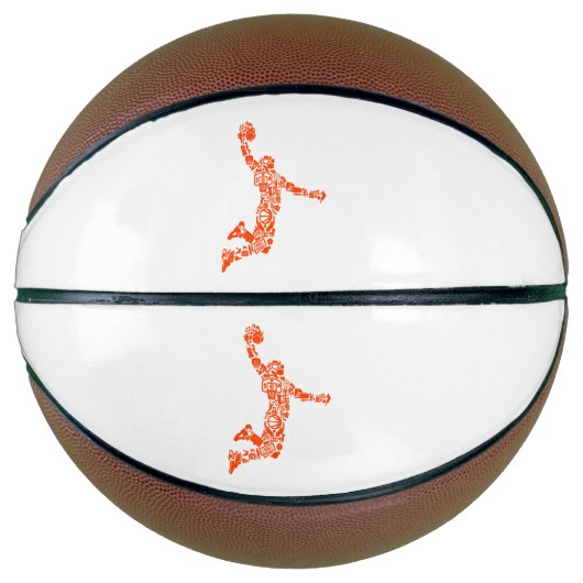 Basketbalringen Symbool Slam Sprong Tijd Basketbal (Voorkant)