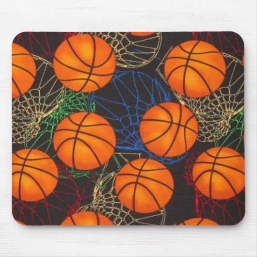 Basketbalsandnets Muismat (Voorkant)