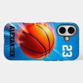 basketbalschild Case-Mate iPhone case (Achterkant (horizontaal))