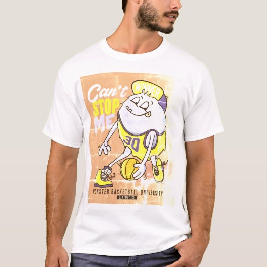 basketbalshirt t-shirt (Voorkant)
