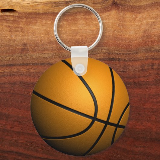 basketbalsleutelhanger sleutelhanger (Voorkant)