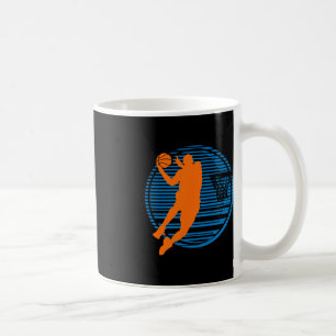 Basketbalspel Dunk Speler Court Sport Ball Team Koffiemok