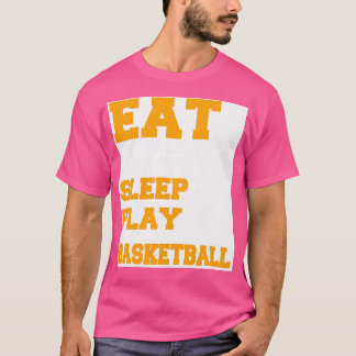 Basketbalspel Eet Slaap Speel Basketbalspeler G T-shirt
