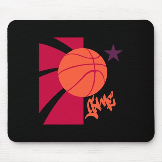 Basketbalspel Muismat (Voorkant)