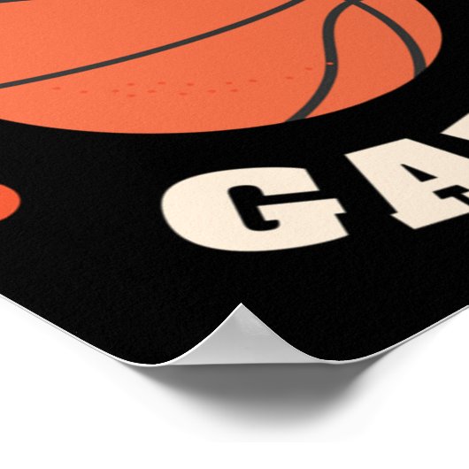 Basketbalspel Poster (Hoek)