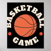 Basketbalspel Poster (Voorkant)