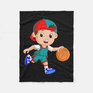 Basketbalspeler (2) fleece deken