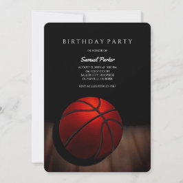 Basketbalspeler Bachelor / Verjaardag Feest Sport Kaart
