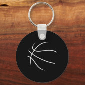 Basketbalspeler Baller Sleutelhanger (Voorkant)