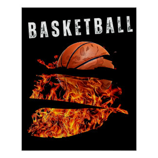 Basketbalspeler Basketballer Sports Perfect Poster