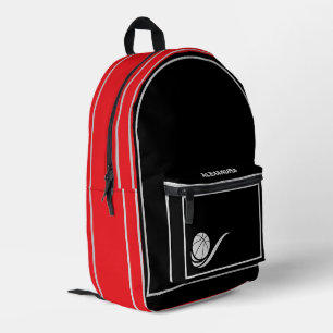 Basketbalspeler, basketbalteam, verjaardagscadeau bedrukte rugzak