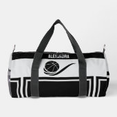 Basketbalspeler, basketbalteam, verjaardagscadeau plunjezak (Achterkant)