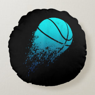 Basketbalspeler Bball Fan Baller Sporten Rond Kussen