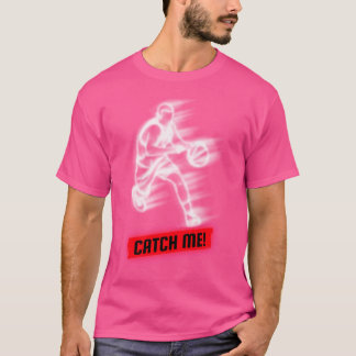 Basketbalspeler Catch Me T-shirt