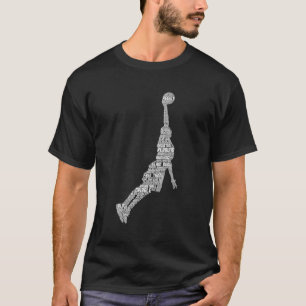 Basketbalspeler Coach T-shirt