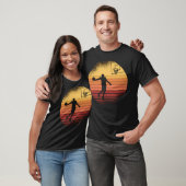 Basketbalspeler Coach Team Dunk Distress T-shirt (Unisex)