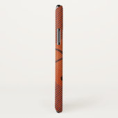 Basketbalspeler Dribbel Silhouet Sport Case-Mate iPhone Case (Achterkant / rechts)