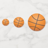 Basketbalspeler Feesttafel Confetti (Voorkanten)