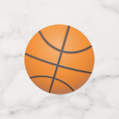 Basketbalspeler Feesttafel Confetti (Kleine voorkant)