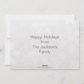 basketbalspeler Holiday Greeting Kaarten (Achterkant)